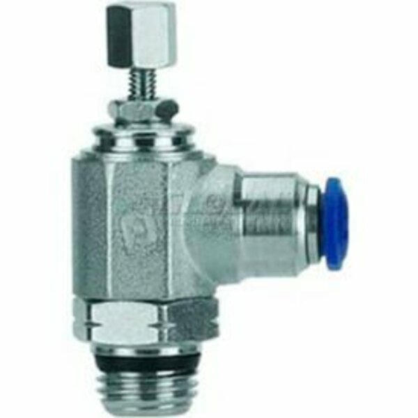 Alpha Technologies AIGNEP Flow Control 88968-04-02, Knob Adj, Flow In, 1/4" Tube x 1/8" Swift-Fit Universal 88968-04-02